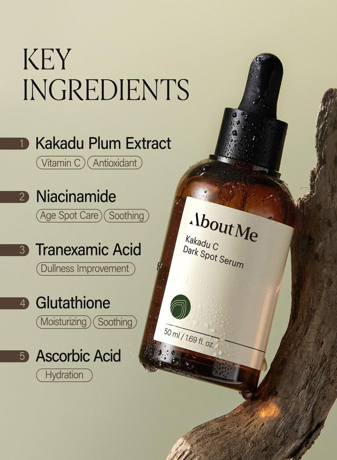ABOUT ME Kakadu C Uneven Tone Serum – Korean 70.2% Kakadu Plum Extract Vitamin C Serum for All Skin Types – Daily Tone Evening with Niacinamide & Tranexamic Acid – Korean Skin Care – 1.69oz, 50ml - Image 4